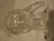 Small Clear Cut Crystal Pitcher,  Vintage Pitchers photo 7