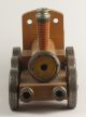 Hand Made Locomotive Steam Train Antique Wood Bobbin Parts One Of A Kind Other photo 1