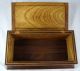 Vintage Dresser Top Hand Made \ Crafted Solid Oak Wood Box W\ Lid Boxes photo 3