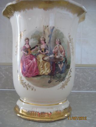 Antique Victorian Vase Lamp photo