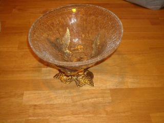 Glass Bowl With Stand photo