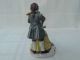 Antique Couple Figurine Playing Violin To His Girl Figurines photo 2