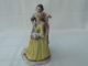 Antique Couple Figurine Playing Violin To His Girl Figurines photo 4