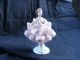 Vintage Crown Dreseden Lace Collectible Figurine Lady In Pink Figurines photo 2