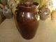Antique Stoneware (redware) 5 Gal.  Churn (possibly Southern?) Crocks photo 1