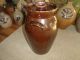 Antique Stoneware (redware) 5 Gal.  Churn (possibly Southern?) Crocks photo 4