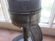 Late 1700s Tin Grease Lamp Lampstand With Tidy And Wick Pick Lamps photo 2