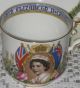 Historical Aynsley Cup & Saucer Queen Elizabeth Crowned 1953 / Inscribed Cup Cups & Saucers photo 1