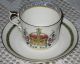 Historical Aynsley Cup & Saucer Queen Elizabeth Crowned 1953 / Inscribed Cup Cups & Saucers photo 2