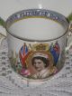 Historical Aynsley Cup & Saucer Queen Elizabeth Crowned 1953 / Inscribed Cup Cups & Saucers photo 3