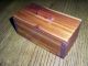Wood Box Cedar Small Storage Keepsake Container 5 