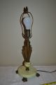 Antique Alabaster Art Deco Marble Table Lamp Lamps photo 1