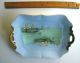 Limoges (?) France Hand Painted Water Lilies Tray Platters & Trays photo 11