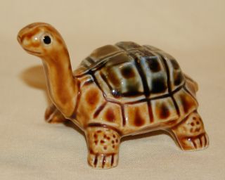 Vintge Japan Porcelain Ceramic Pottery Adorable Pretty Turtle Tortoise Figurine photo