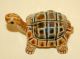 Vintge Japan Porcelain Ceramic Pottery Adorable Pretty Turtle Tortoise Figurine Figurines photo 2