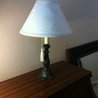 Antique Table Lamp Estate Sale Find. photo