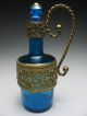 French Glass Liquor Set Ormolu Mounted Decanter And Glasses With Mirrored Tray Decanters photo 3