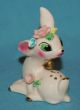 Vintage Japan Porcelain Ceramic Pottery Darling Little Pink Deer Figurine Figurines photo 1