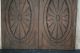 Pair Of 19th C.  Rosewood Carved Wooden Panels With Central Carvings Other photo 4
