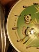 Vintage Wind Up Alarm Clock Made In Shaghai China Pre 60s Moving Pandas Clocks photo 2