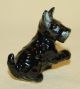 Vintage Porcelain Ceramic Pottery Pretty Miniature Scott Terrier Dog Figurine Figurines photo 1
