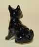 Vintage Porcelain Ceramic Pottery Pretty Miniature Scott Terrier Dog Figurine Figurines photo 7