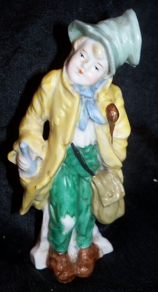 Antique Artful Dodger Beggar Street Waif Drunk Boy German Porcelain 6 