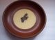 Vintage Handmade Grouse Bird Wood Trinket Dish Glass Insert Bacova Guild Va Usa Other photo 1