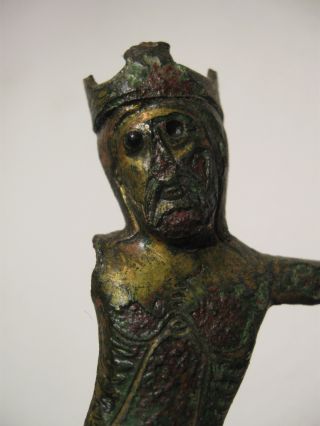 , Rare,  Medieval,  Bronze,  Corpus Christi,  Cross,  Jesus Christ photo
