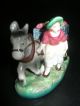 Early Marked Foriegn Salt And Pepper Shakers Lady Horse Pony Cart With Friut Other photo 1