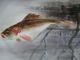 Limoges Flambeau,  Hand Painted Signed Ingrid,  10 