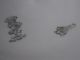 Limoges Flambeau,  Hand Painted Signed Ingrid,  10 
