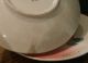2 Antique 1900 - 1920 French Majolica Fruit Plates Luneville K& G Signed Obert Plates & Chargers photo 9