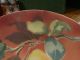 2 Antique 1900 - 1920 French Majolica Fruit Plates Luneville K& G Signed Obert Plates & Chargers photo 10