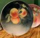 2 Antique 1900 - 1920 French Majolica Fruit Plates Luneville K& G Signed Obert Plates & Chargers photo 1