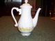 Antique Nikko Ironstone Pitcher With Fancy Floral Design - Some Age Crackling Pitchers photo 3