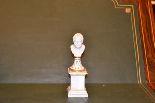 19th Century German Seneca Bust Porcelain photo