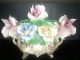 Vintage Capodimonte Bone Flower Bouquet Hand Painted Porcelain Italy Other photo 2