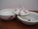 5 Inch Bisto Tureen Roses Dinnerware England With Holes / 3 Pc.  386221 Tureens photo 1
