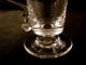 19th C Blown Custard Or Jelly Glass With Applied Handle Stemware photo 1