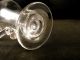 19th C Blown Custard Or Jelly Glass With Applied Handle Stemware photo 4