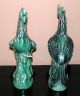 Antique - Late 1920 ' S Pair Of Peacocks Statues Figurines photo 1