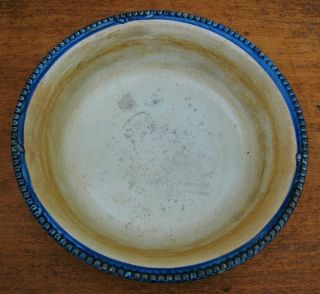Rare Early Soft Paste Large Earthenware Bowl Joseph Tubbs Longport = Leeds photo