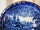 Antique J Kent Semi Porcelain Flow Blue Decorative Plate Arabian Beach Scene Plates & Chargers photo 4