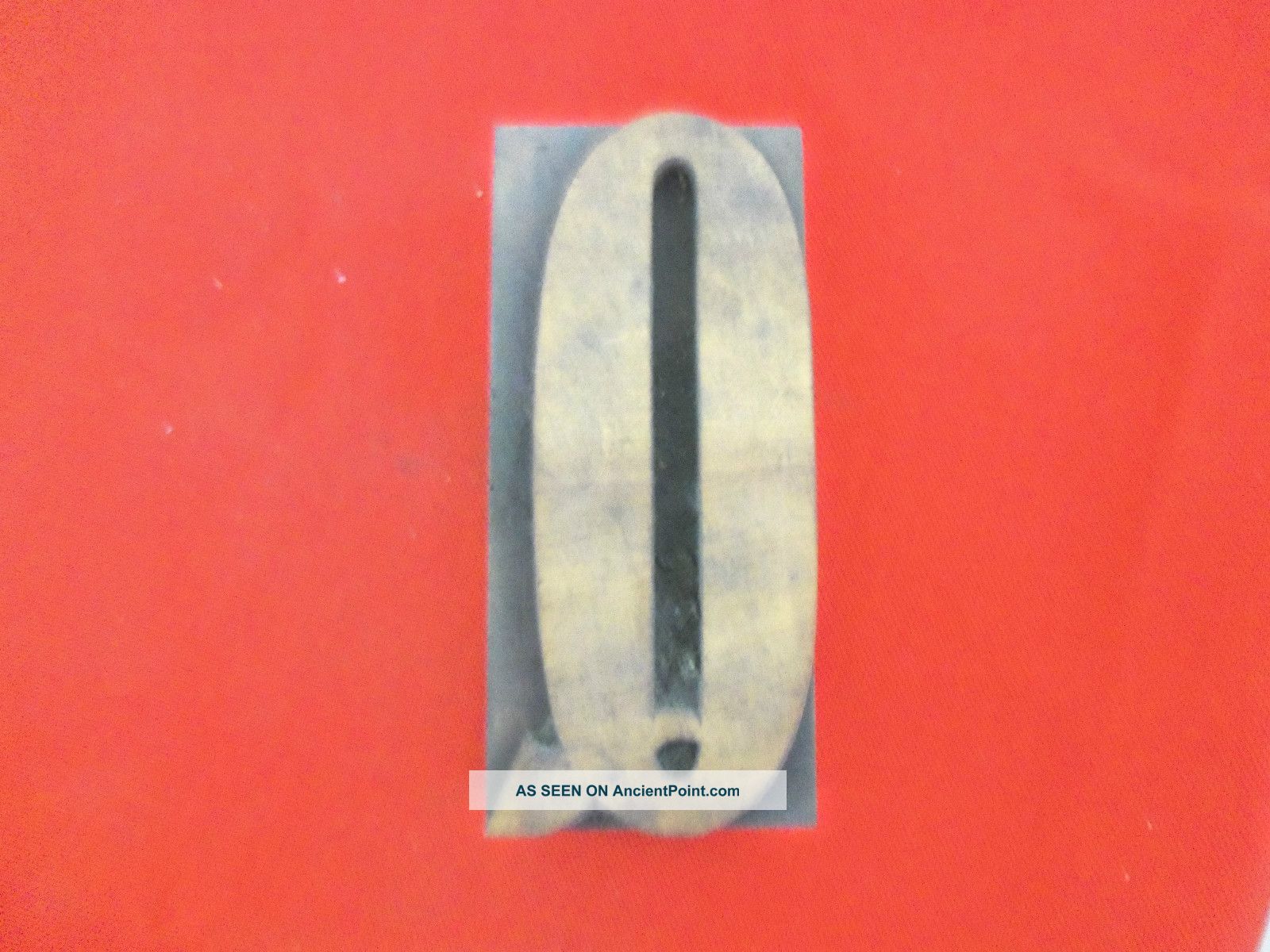 Authentic Antique Wooden Letterpress Type. .  4 Inch. . .  Letter. . .  Q. . . Other photo