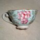 60yr Diamond Occupied Japan Scalloped Chintz Floral Demi Cup & Saucer No Damage Cups & Saucers photo 3