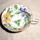 60yr Orion Hand Painted Occupied Japan Colorful Flower Scalloped Cup & Saucer Cups & Saucers photo 2
