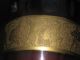 Glass Vase - Bowl With Gold Pattern Vases photo 5