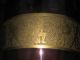 Glass Vase - Bowl With Gold Pattern Vases photo 6