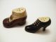 1928 Shoes,  Salt And Pepper Shakers,  Lady And Man ' S Shoes,  Ceramic Salt & Pepper Shakers photo 4